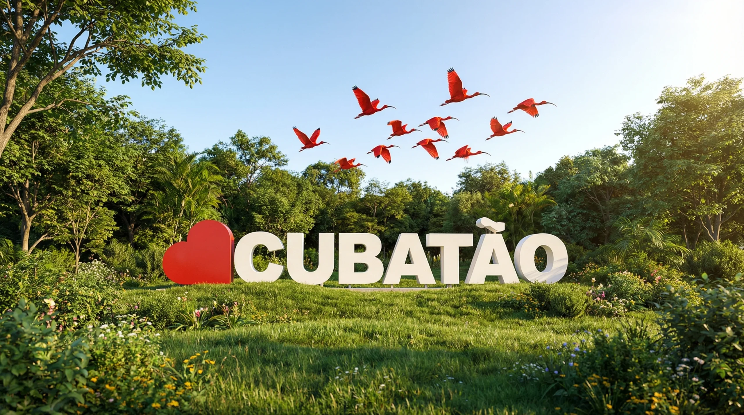 Vista de Cubatão